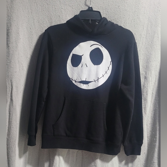 Disney Black Nightmare Before Christmas Hoodie. Unisex Youth XL 14/16 - Picture 1 of 8